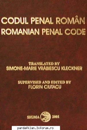 baietzii nostrii vanati cora scris:nu sunt nici esti codul penal:p Moderatoare